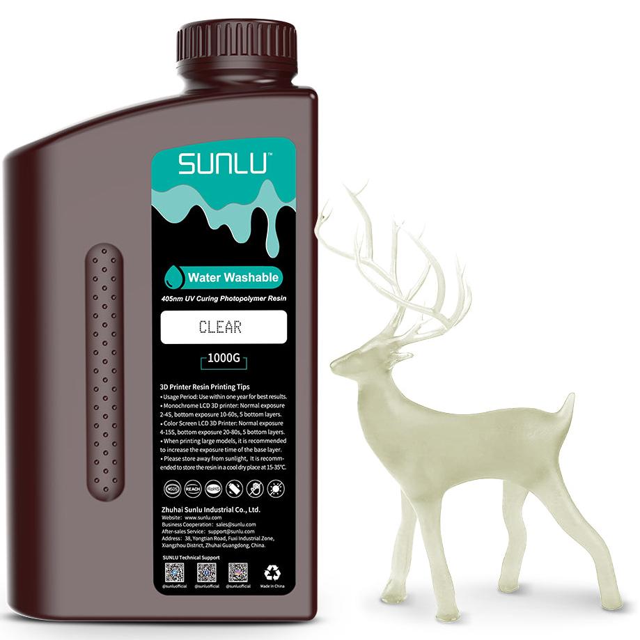 Sunlu Water Washable, Прозора