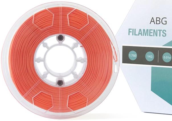 PLA ABG оранжевый,1.75 мм, 1 кг