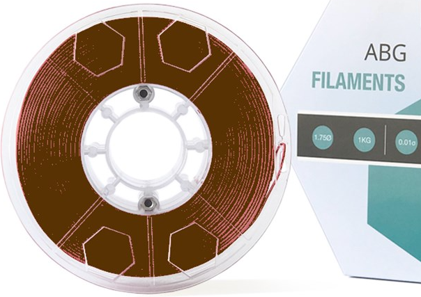 PLA ABG коричневый,1.75 мм, 1 кг