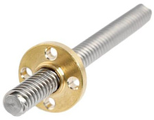 Trapezoidal Screws with a Pitch of 8 mm, D8 for 3D Printers and CNC 