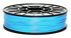 CoPET (PETg) голубой 3DPlast, 1.75 мм, 0,85 кг.