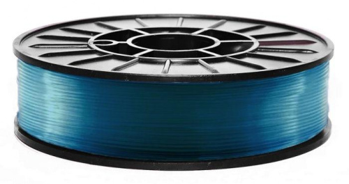 CoPET (PETg) полупрозрачный голубой, 1.75 мм, 3DPlast