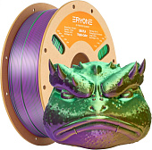 ERYONE Silk Tri-Color PLA, Gold & Green & Purple