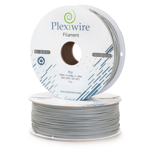 PLA серый, 1.75 мм, Plexiwire