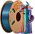 ERYONE Silk Tri-Color PLA, Purple & Blue Green & Burn Orange