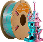 ERYONE Silk Dual-Color PLA, Teal & Orange Red