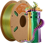 ERYONE Silk Tri-Color PLA, Dark Green & Purple & Yellow
