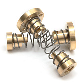 Zero-Backlash Trapezoidal Nuts