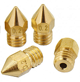 MK8 nozzles, brass
