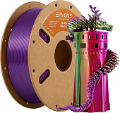 ERYONE Silk Tri-Color PLA, Red & Purple & Green