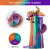 ERYONE Silk Tri-Color PLA, Purple & Blue Green & Burn Orange ERYONE Silk Tri-Color PLA, Purple & Blue Green & Burn Orange