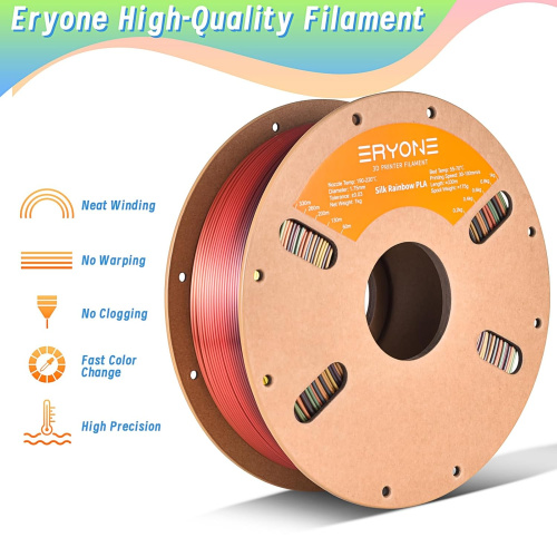 ERYONE Silk Rainbow PLA, Sunset